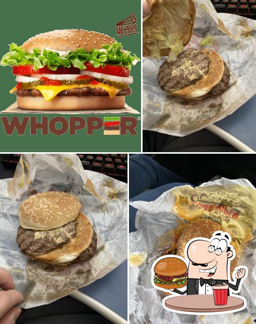 Peça um hambúrguer no Burger King