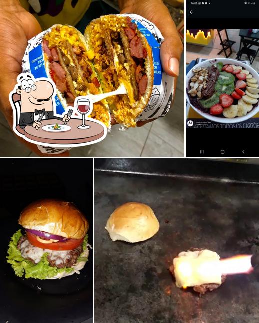 Comida em Big Big Burguer