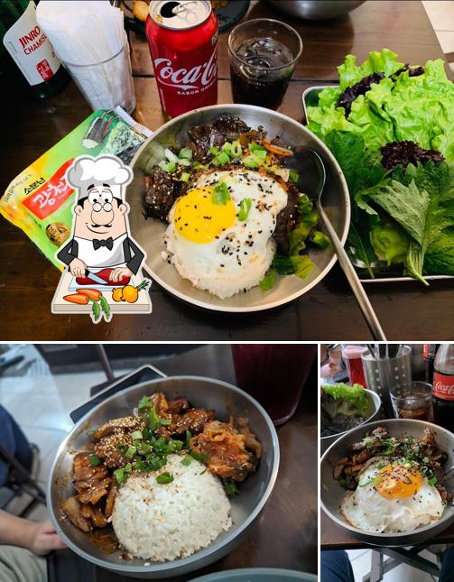 Bibimbap em KIM POCHA 김 포차