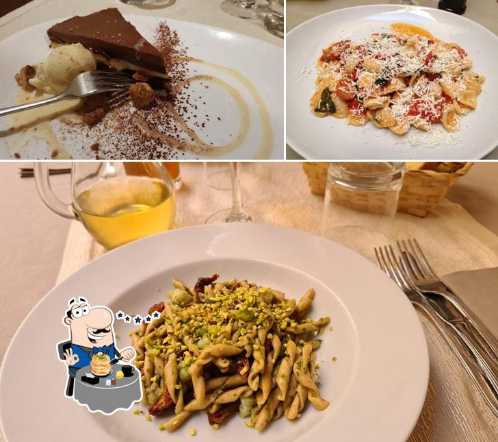 Platti al Osteria della Divina provvidenza