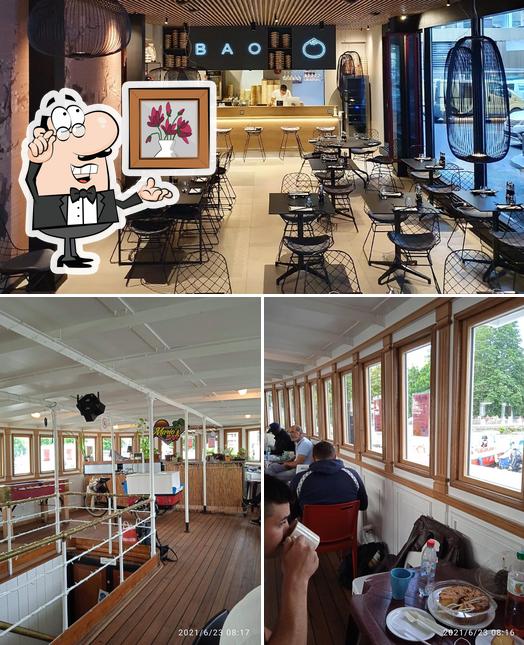 Gli interni di BAO Steam Kitchen