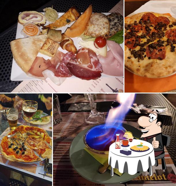 Piatto di formaggi al Camelot Pizza & Restaurant