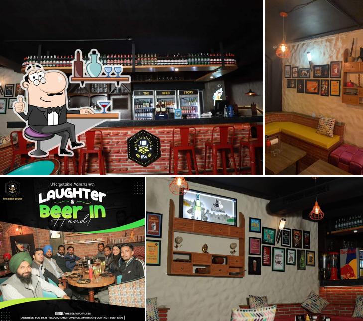 The interior of The Beer Story