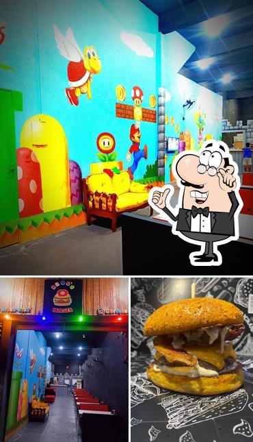 Bross Burger Hamburgueria Temática do Super Mario