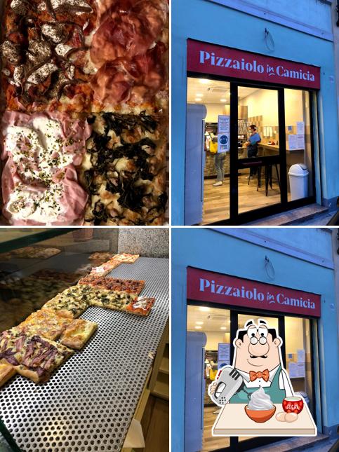 Pizzaiolo in Camicia serve un'ampia gamma di dessert