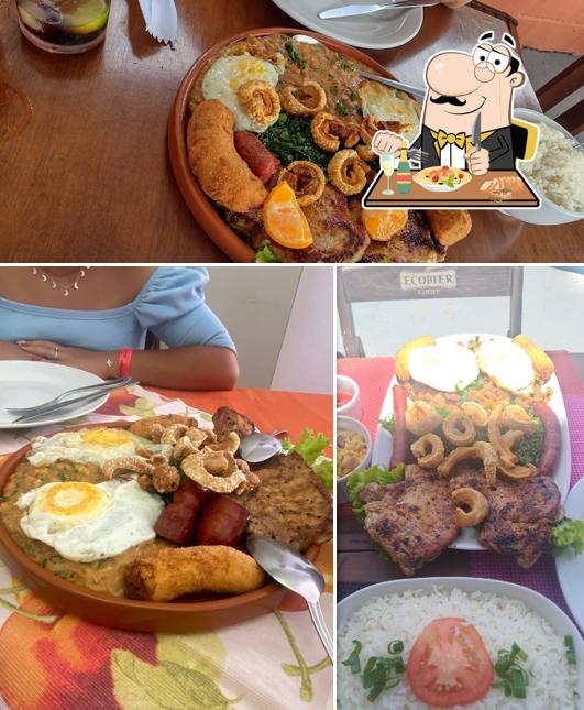 Bandeja paisa em Restaurante da Drika