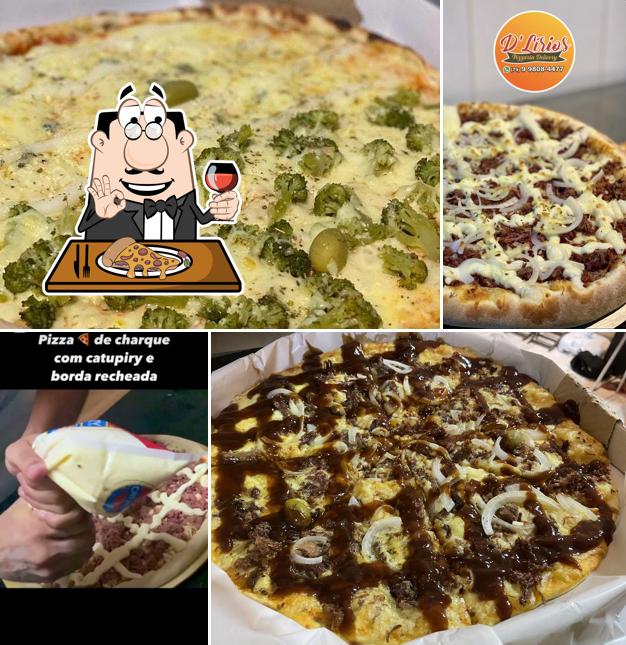 Peça diferentes estilos de pizza