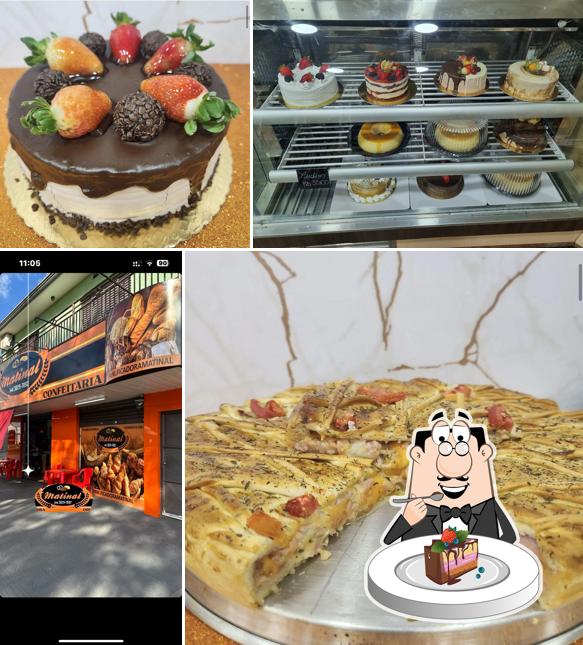 Bolo de chocolate em Panificadora e Confeitaria Matinal em Maringá