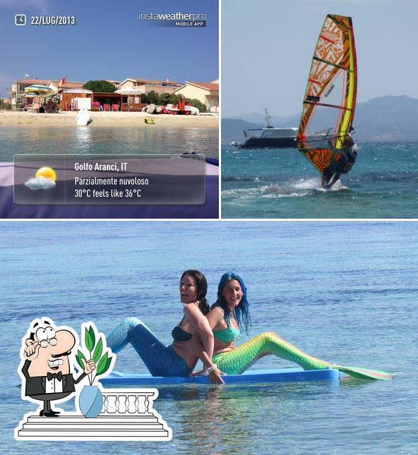 Gli esterni di Giovida Beach Srls