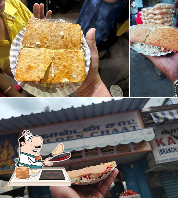 Pancakes at Golden Chat