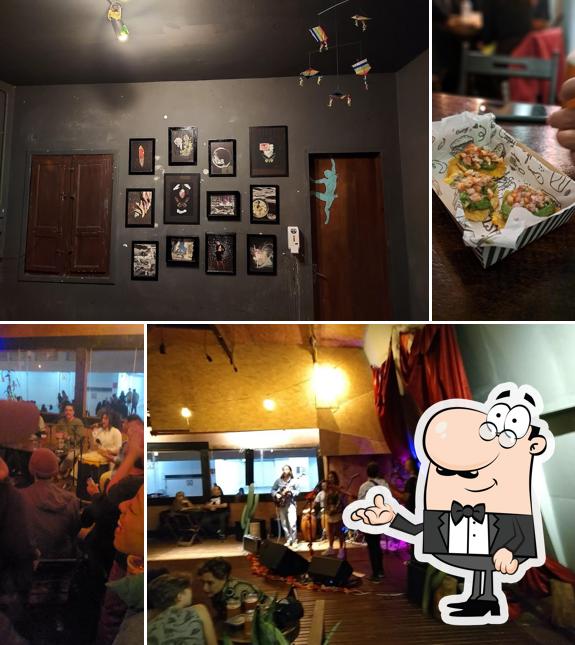 O interior do Bugio Trindade Bar