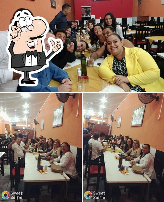 O interior do La Linda