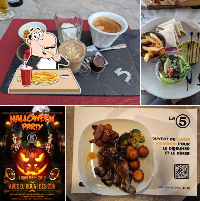 Patatine fritte al Restaurant Le Cinq