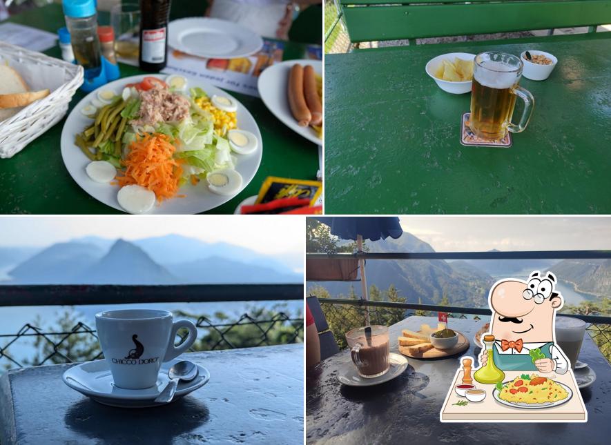 Platti al Osteria Funicolare Monte Brè