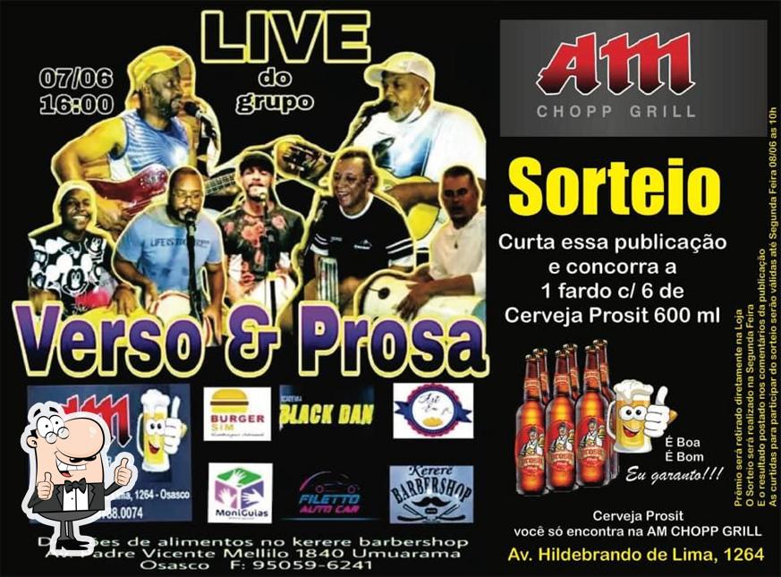 Look at the picture of AM CHOPP GRILL