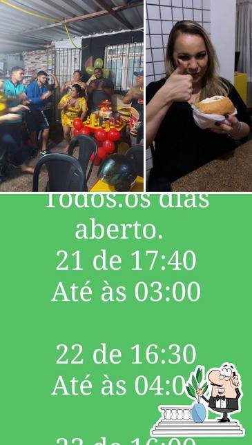 O exterior do Lê Burguer rio doce