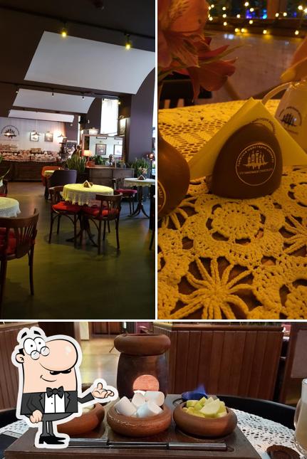 L'intérieur de Lviv Handmade Chocolate