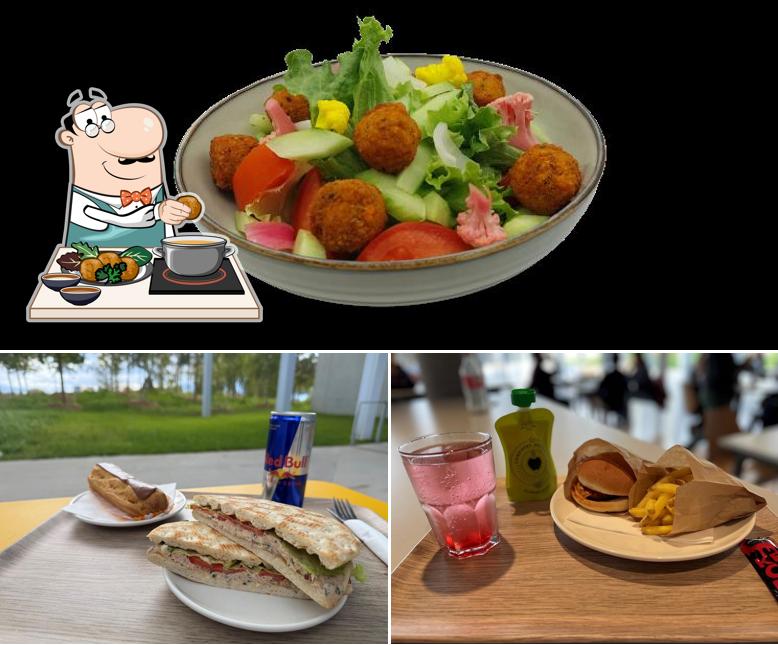 Falafel al Big Bang Café - CERN Science Gateway