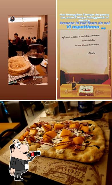 La bevanda e cibo del ristorante