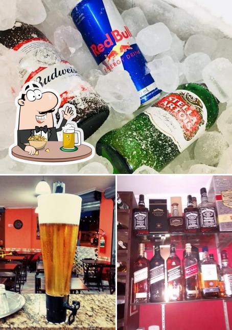 Peça uma tulipa de cerveja leve ou escura