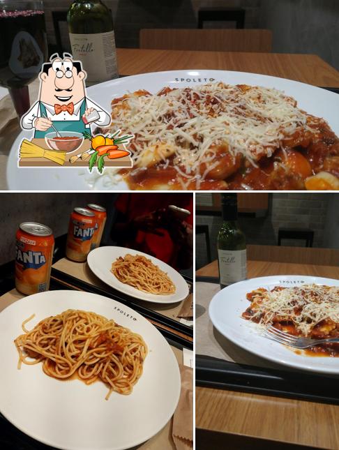 Esparguete à bolonhesa em Restaurante Spoleto