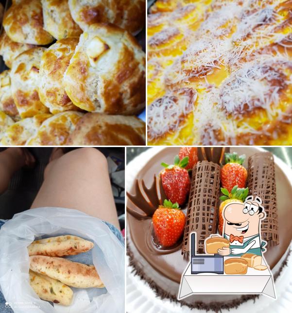 Pão-com-alho em Padaria e Confeitaria Girassol