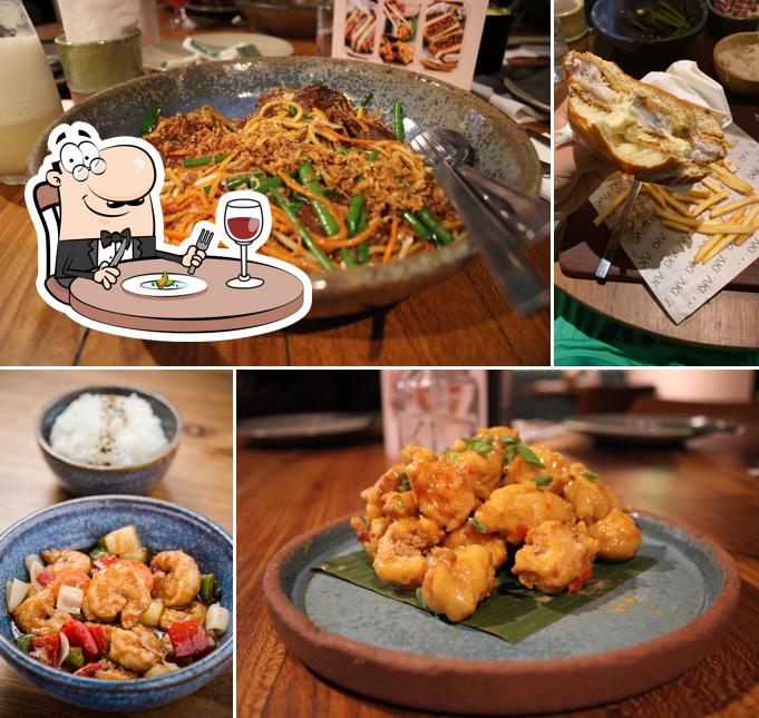 Comida em Aki Asian Kitchen