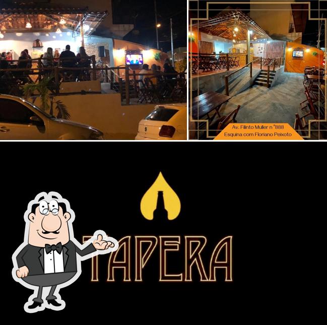 O interior do Daher - Espetaria - Bar ​ ​