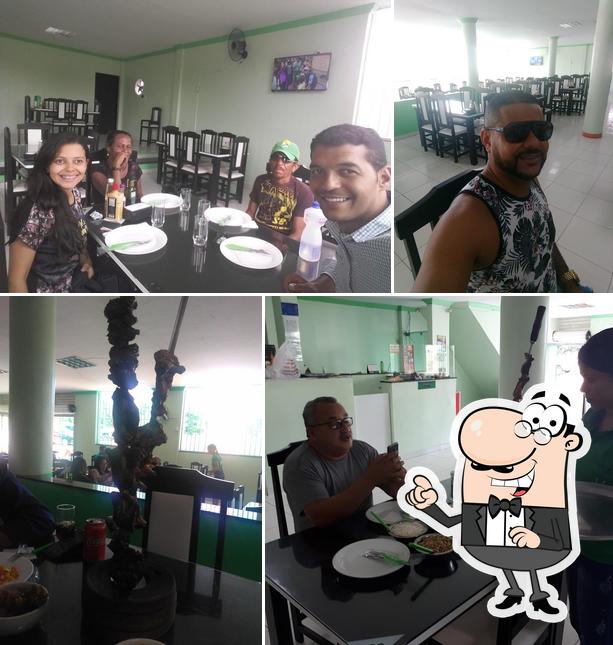 O interior do Bode Assado do Márcio