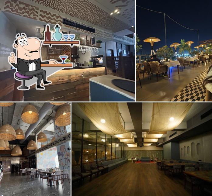 The interior of Rustic Rays