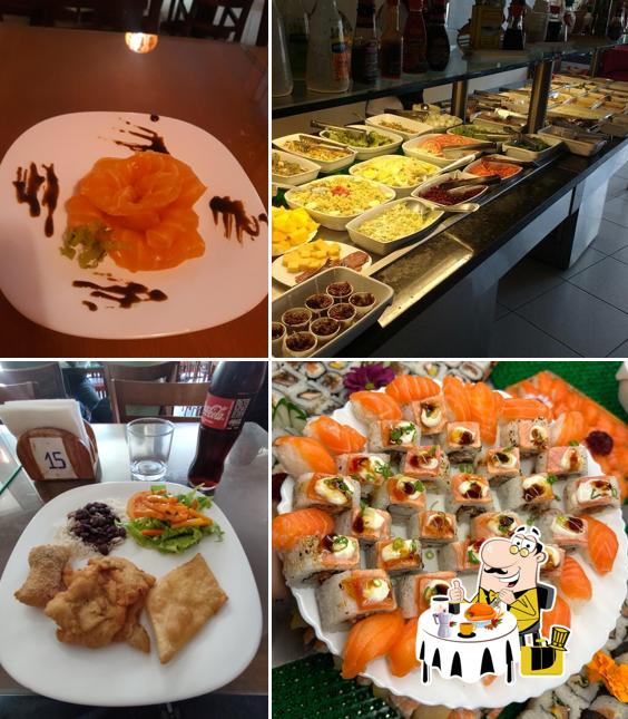 Platos en Restaurante Casa do Sushi