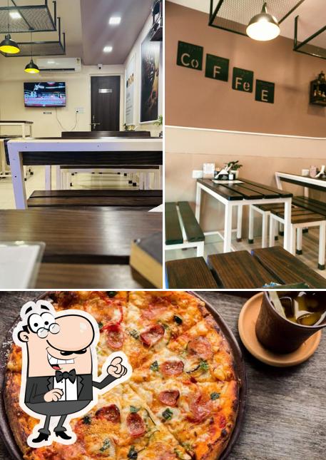 Coffee Stories is distinguished by interior and pizza