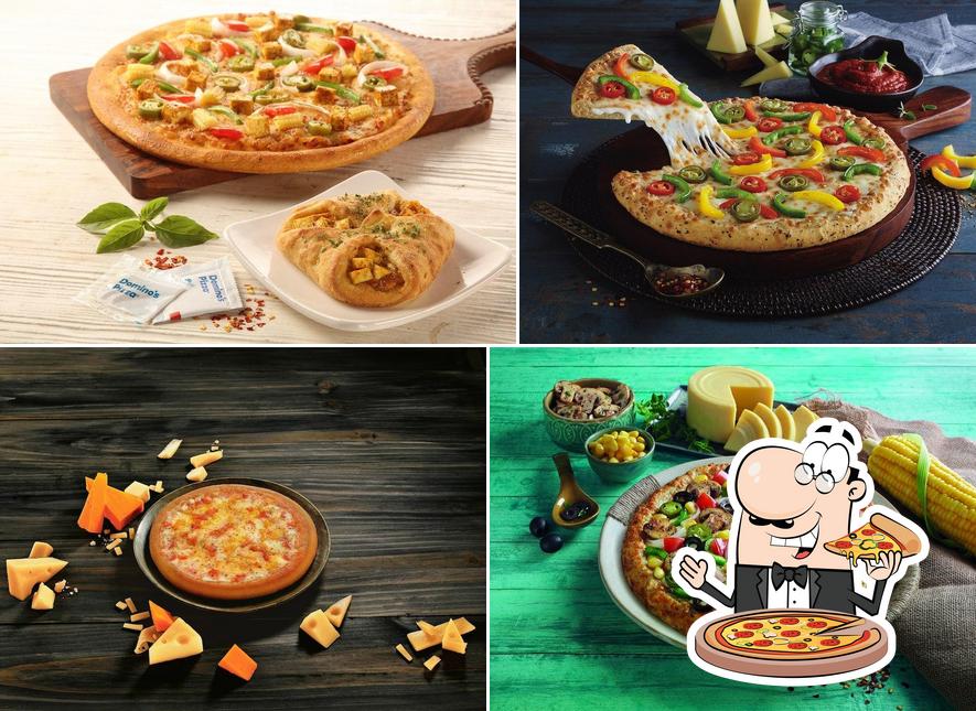 Order pizza at Domino's Pizza