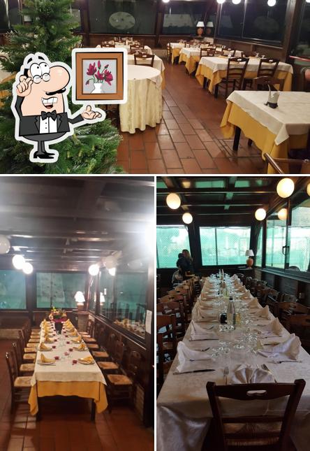 Gli interni di Alle Mura Ristorante