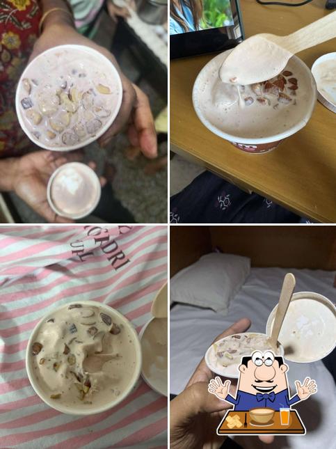 Clam chowder at Cream Stone Ice Cream