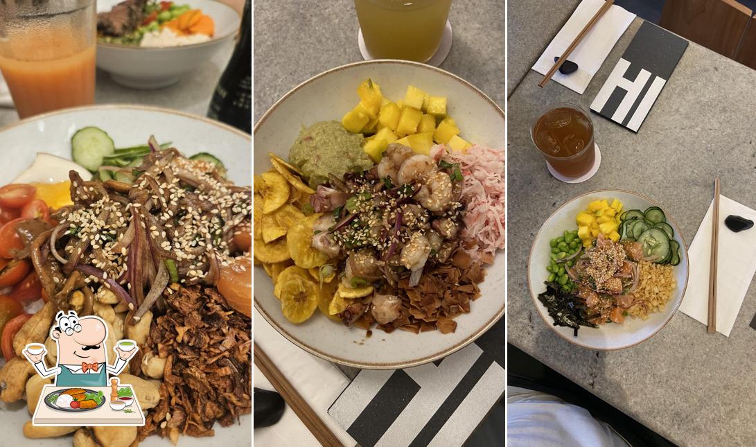 Platos en Hi Pokee - Restaurante