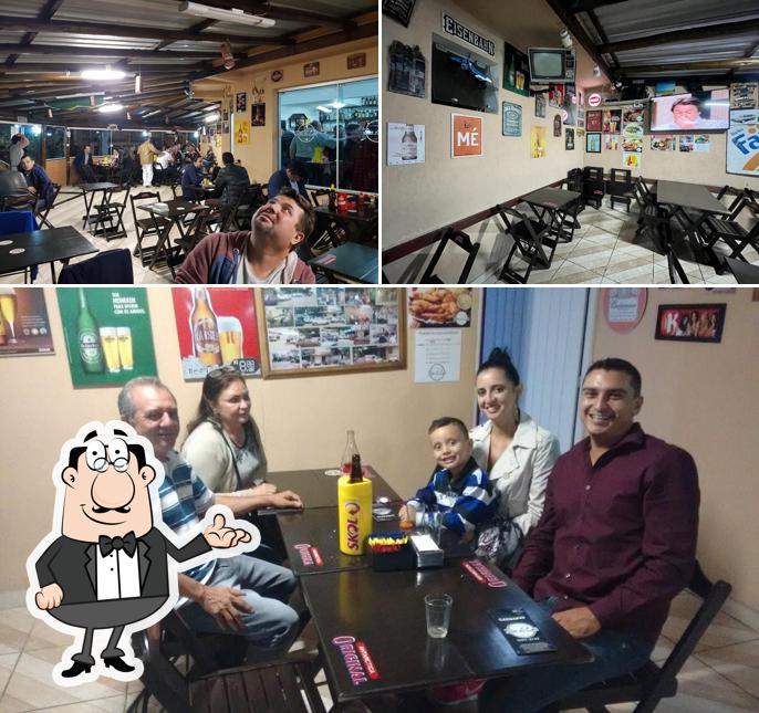 O interior do Mercearia das Famílias - Bar do Luís