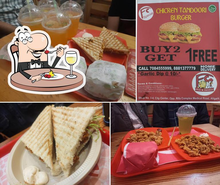 Food at Al Bake Fish and chicken