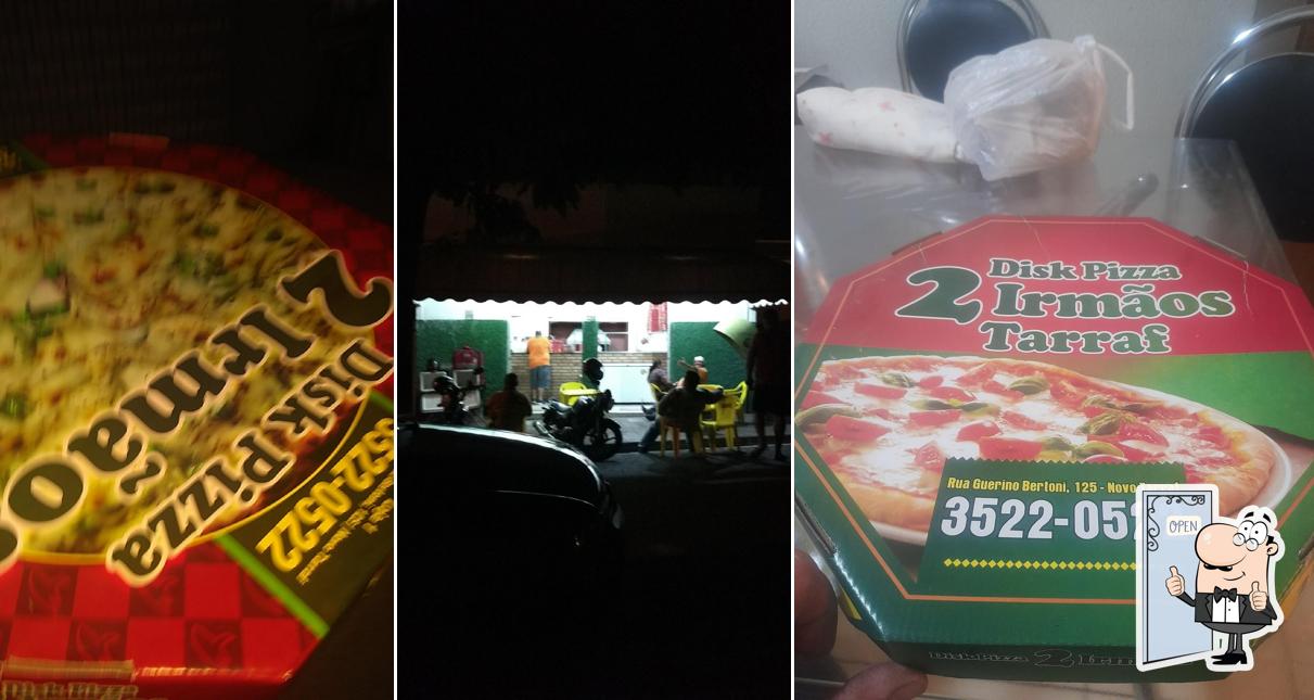 Here's a pic of Disk Pizza Dois Irmãos