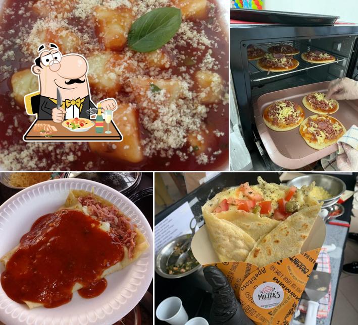 Comida em Míliza’s Crepe Francês a domicílio