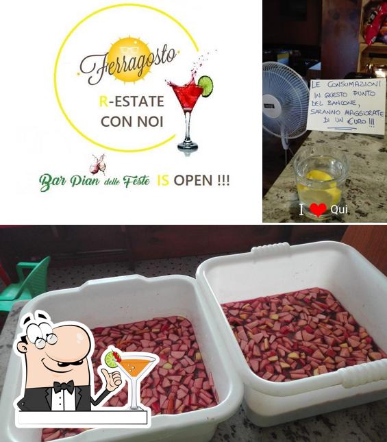 Questa è la foto che raffigura la bevanda e cibo di Bar Pian delle Feste