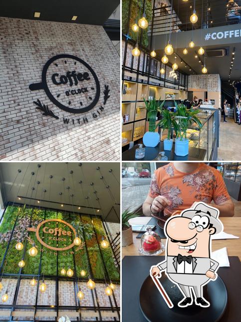 O exterior do Coffee O’Clock Cascavel