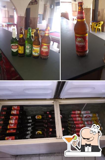 Peça uma bebida do menu