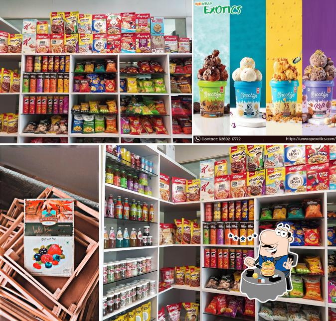 Meals at UnWrap Exotics - The Food Store and Cafe