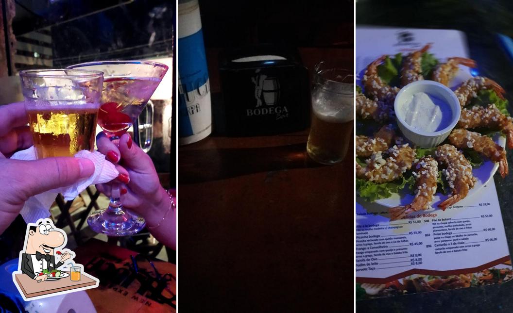 Comida em Bodega Bar