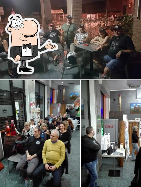 Gli interni di Bar Da Pippo