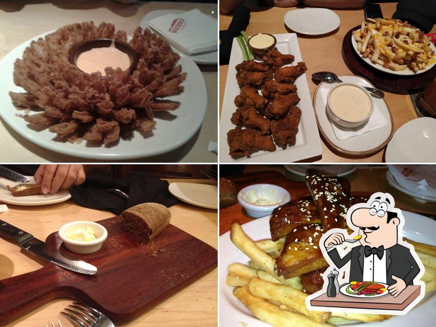 Comida em Outback Steakhouse
