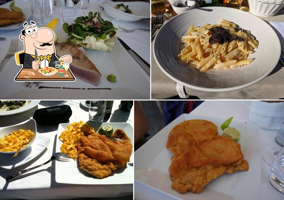 Fish and chips al Restaurant Das Elephant