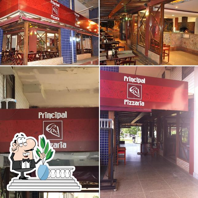 Veja imagens do exterior do Principal Pizzaria