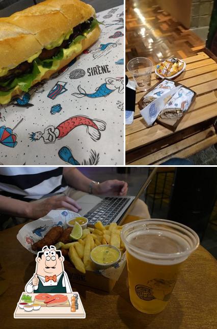 Peixe e fritas em Sirène - Maringá